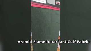 Vải Cuff chống cháy Aramid