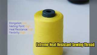 Sợi chỉ khâu Para Aramid hạng nặng Khả năng chịu nhiệt cao