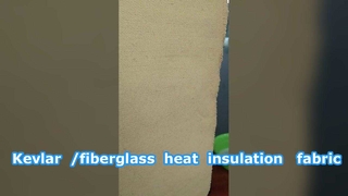 Vải cách nhiệt Kevlar/sợi thủy tinh