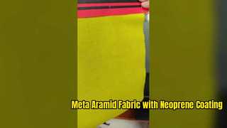 Vải meta aramid với vải phủ cao su tổng hợp (vải không thấm nước)