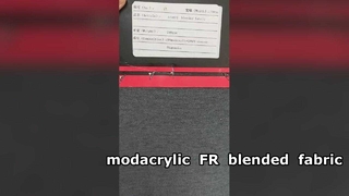 Vải pha trộn chống cháy Modacrylic
