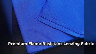 Vải Lenzing FR Viscose cao cấp chống cháy bền