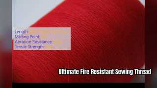 Chỉ may chống cháy Meta Aramid Độ bền cao