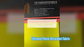 Flame Retardant Modacrylic Fabric for Safety Workwear