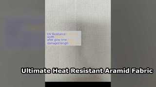 Vải Meta Aramid tối ưu cho thiết bị an toàn nhiệt độ cao