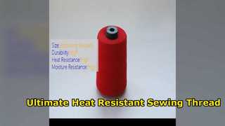 Chỉ may Para Aramid cường độ cao cho nhiệt độ cực cao