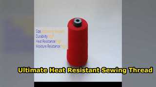 Sợi chỉ Para Aramid chịu nhiệt công nghiệp