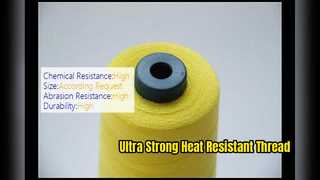 Sợi chỉ Para Aramid chịu nhiệt nặng