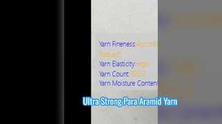 Sợi Para Aramid cường độ cao cho an toàn công nghiệp