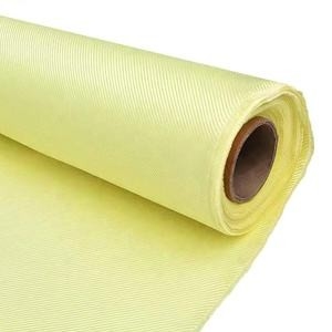 Vải cường độ cao 3000D 400g Para Aramid Kevlar màu vàng