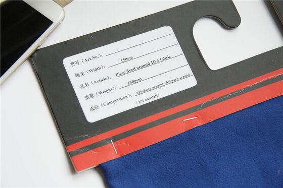 Bảo vệ quần áo Meta Aramid vải dệt Twill phong cách Kháng nhiệt trên 260 độ C lý tưởng cho quần áo chống cháy và thiết bị bảo vệ