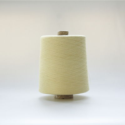 FR Para Aramid Chỉ khâu Sợi thô màu vàng Ne30/2 để dệt vải