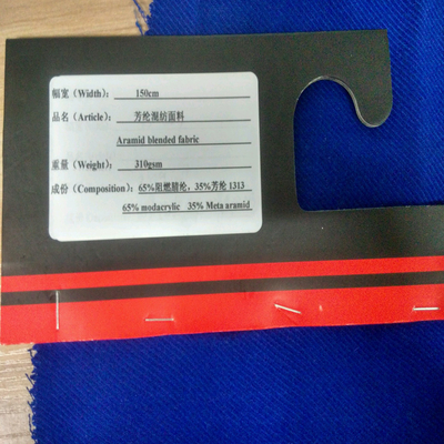 Vải sợi Aramid có chiều rộng 150cm với sợi kéo sợi Kháng hóa chất tốt