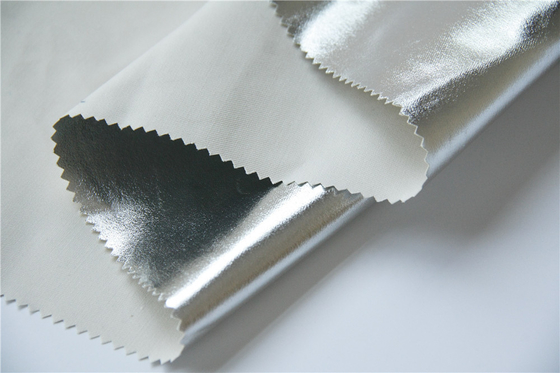 Khả năng chịu nhiệt 260 độ Màu vàng chống cắt Para Aramid Vải phủ nhôm