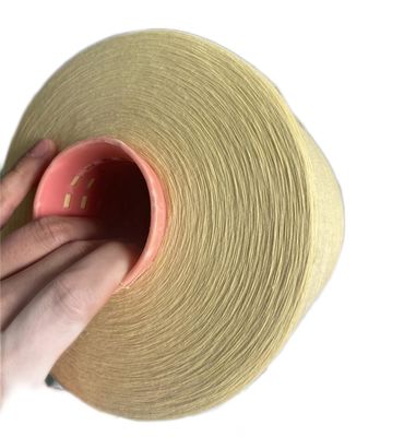 Sợi 66TEX Para Aramid Sợi màu vàng thô Ne18/2 cho găng tay chống cắt