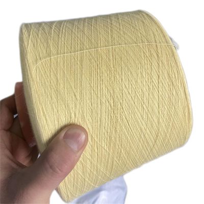Sợi 66TEX Para Aramid Sợi màu vàng thô Ne18/2 cho găng tay chống cắt