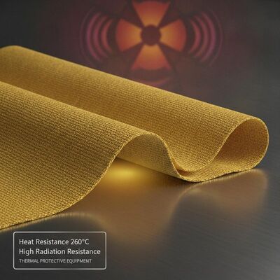 Khả năng chịu nhiệt Vải Para Aramid 260 độ mang lại khả năng chống bức xạ cao được thiết kế cho thiết bị bảo vệ nhiệt