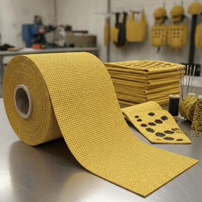 Vải Para-Aramid bền cho các ứng dụng công nghiệp thiết bị bảo vệ và sản xuất thiết bị an toàn