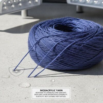 Chống hóa chất và ánh sáng mặt trời Modacrylic Yarn cung cấp lưu giữ màu sắc tuyệt vời và khả năng nhuộm