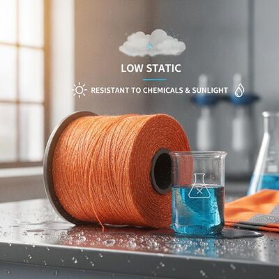 Chống hóa chất và ánh sáng mặt trời Sợi Modacrylic tổng hợp cung cấp xây dựng tĩnh thấp được thiết kế cho an toàn và trang phục bảo vệ