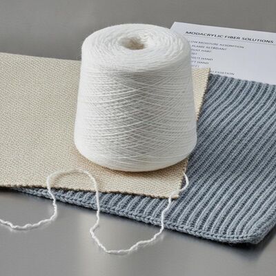 Thấm nước thấp Modacrylic Yarn Fiber Type Modacrylic Được thiết kế cho các giải pháp dệt may dệt và dệt may