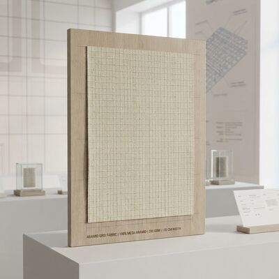 vải lưới aramid trơn