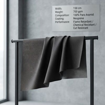 vải para aramid có lớp phủ neoprene