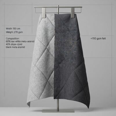 vải nỉ aramid