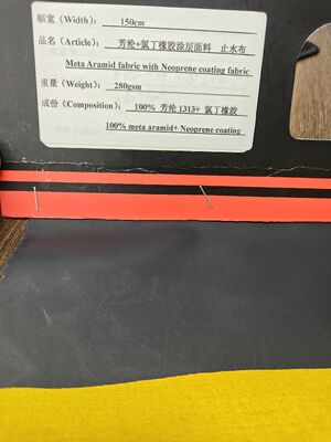 Vải Meta Aramid tráng Neoprene - Chống cháy vĩnh viễn, chịu nhiệt độ cao và hiệu suất chống thấm tuyệt vời