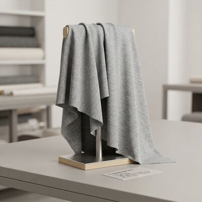 Modacrylic FR Vải trộn với 68% Modacrylic + 29% FR Viscose + 3% Spandex để chống cháy < 2 giây và trọng lượng 240gsm
