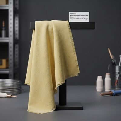 Vải cách nhiệt sợi thủy tinh Kevlar chịu nhiệt độ cao, chống cháy và chống rách
