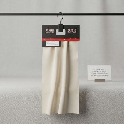 Vải dệt kim chống cháy khổ rộng 180cm định lượng 215gsm với 70% Modacrylic 30% Viscose chống cháy cho các ứng dụng chống cháy
