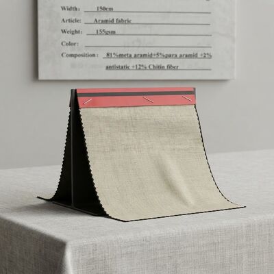 Vải Meta Aramid chống cháy chống tĩnh điện kết hợp sợi Chitin dùng cho quần áo bảo hộ
