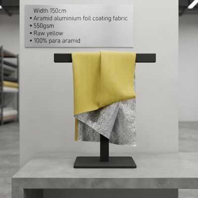 Vải phủ tấm nhôm Aramid có độ bền kéo cao, chống cháy và chống nhiệt độ cao