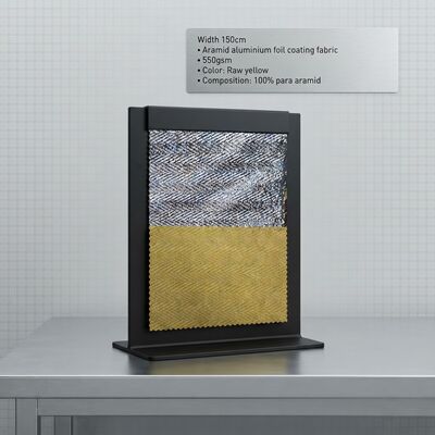 Vải phủ tấm nhôm Aramid có độ bền kéo cao, chống cháy và chống nhiệt độ cao