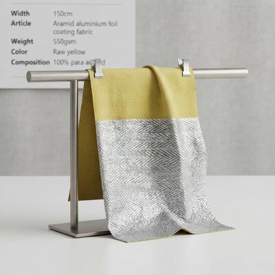 Vải phủ tấm nhôm Aramid có độ bền kéo cao, chống cháy và chống nhiệt độ cao
