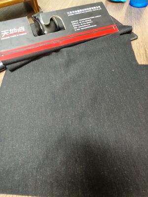 Vải Modacrylic chống cháy, chống tĩnh điện 200gsm, rộng 180cm, pha 70% Modacrylic cho quần áo bảo hộ chống cháy