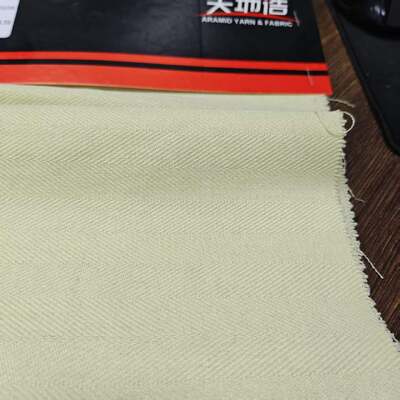 280gm 150cm Độ rộng 23% Para Aramid 70% FR Viscose 6% Polyester trộn chống cháy Meta Aramid Fabric cho quần áo bảo vệ