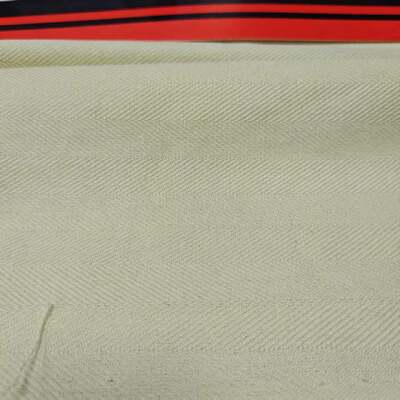 280gm 150cm Độ rộng 23% Para Aramid 70% FR Viscose 6% Polyester trộn chống cháy Meta Aramid Fabric cho quần áo bảo vệ