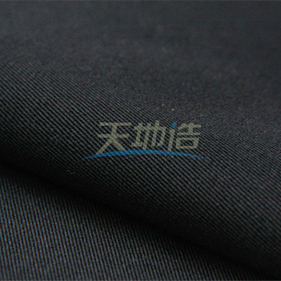 Vải sợi Meta Aramid màu đen 280gsm 93/5/2 với lớp phủ PU