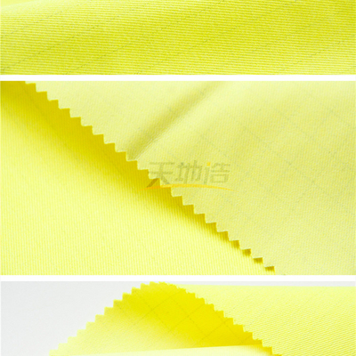 Vải Modacrylic 280gsm Fluorescrnt Vàng Ne24/2 En11612