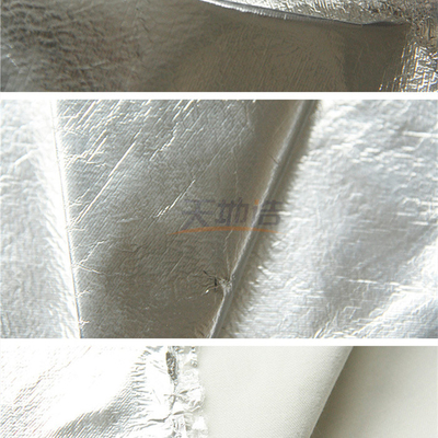 Vải sợi Meta Aramid không thấm nước với lớp phủ nhôm 260gsm