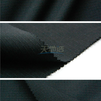Aramid Viscose 200gsm Navy Blue Rip Stop Vải Swat Trang phục