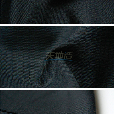 Navy Rip Stop Meta Aramid Vải 98/2 205gsm để kiểm soát và phòng cháy chữa cháy