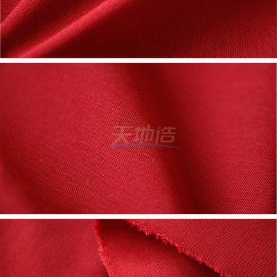 Vải viscose Aramid đỏ 240gsm cho quần áo bảo hộ