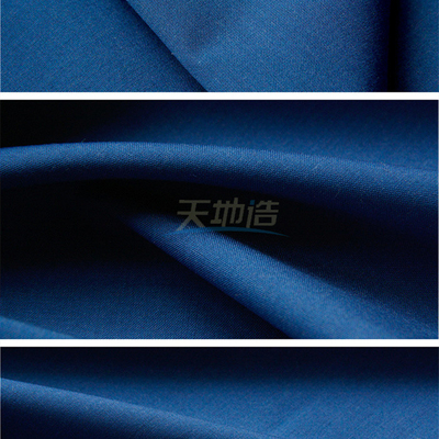 Ocean Blue Meta Aramid Vải 160gsm Quần áo chống hồ quang cho dầu mỏ