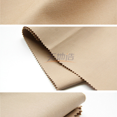 250 Gsm Khaki Dope nhuộm vải Aramid chống cháy cho đồng phục sa mạc