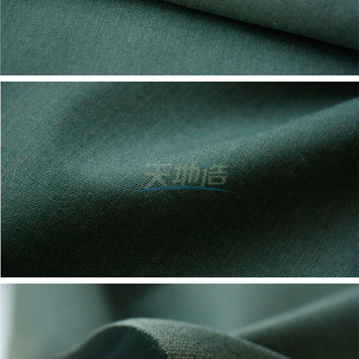 Aramid Lenzing Viscose Fabric 260gsm Green cho quần áo bảo hộ