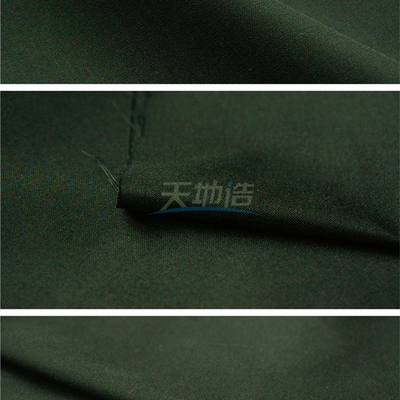 50/50 Aramid Viscose Vải 185gsm Quần áo bảo hộ màu xanh lá cây