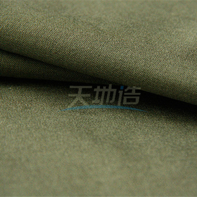 Vải Meta Aramid pha trộn 3A 180gsm màu xanh lá cây cho quần áo bảo hộ